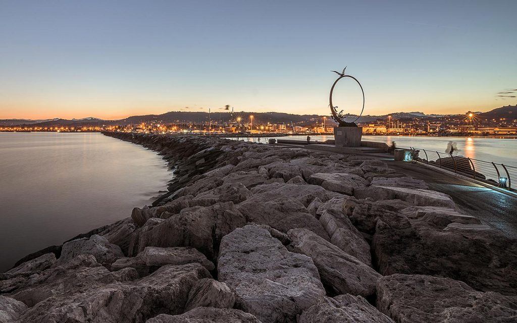 San Benedetto del Tronto aan de Adriatische kust, Riviera delle Palme